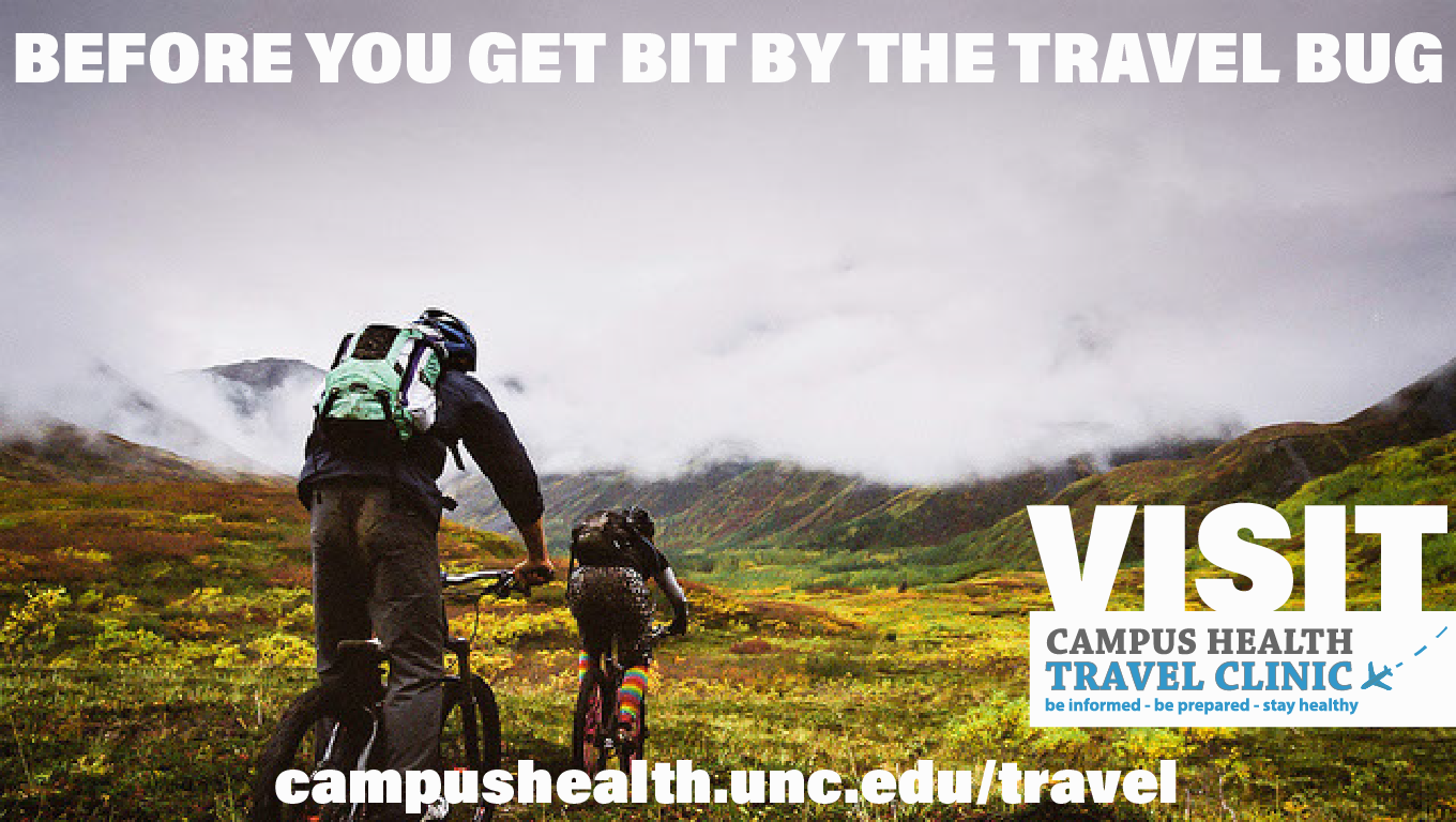 Before you get bit by the travel bug, visit Campus Health Travel Clinic