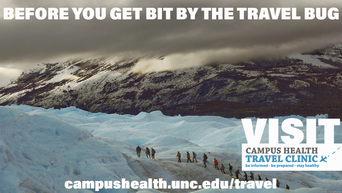 Before you get bit by the travel bug, visit campus health travel clinic