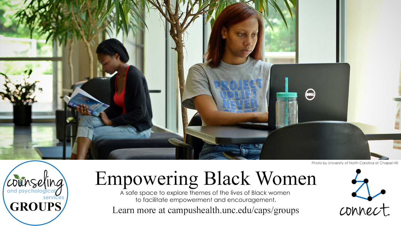 Women of color work in the Stone Center at UNC