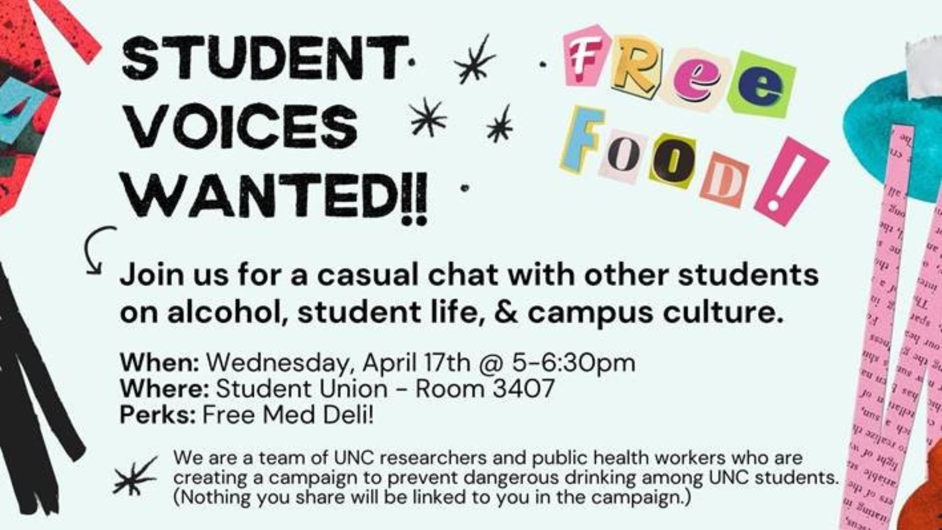 Student Voices Wanted