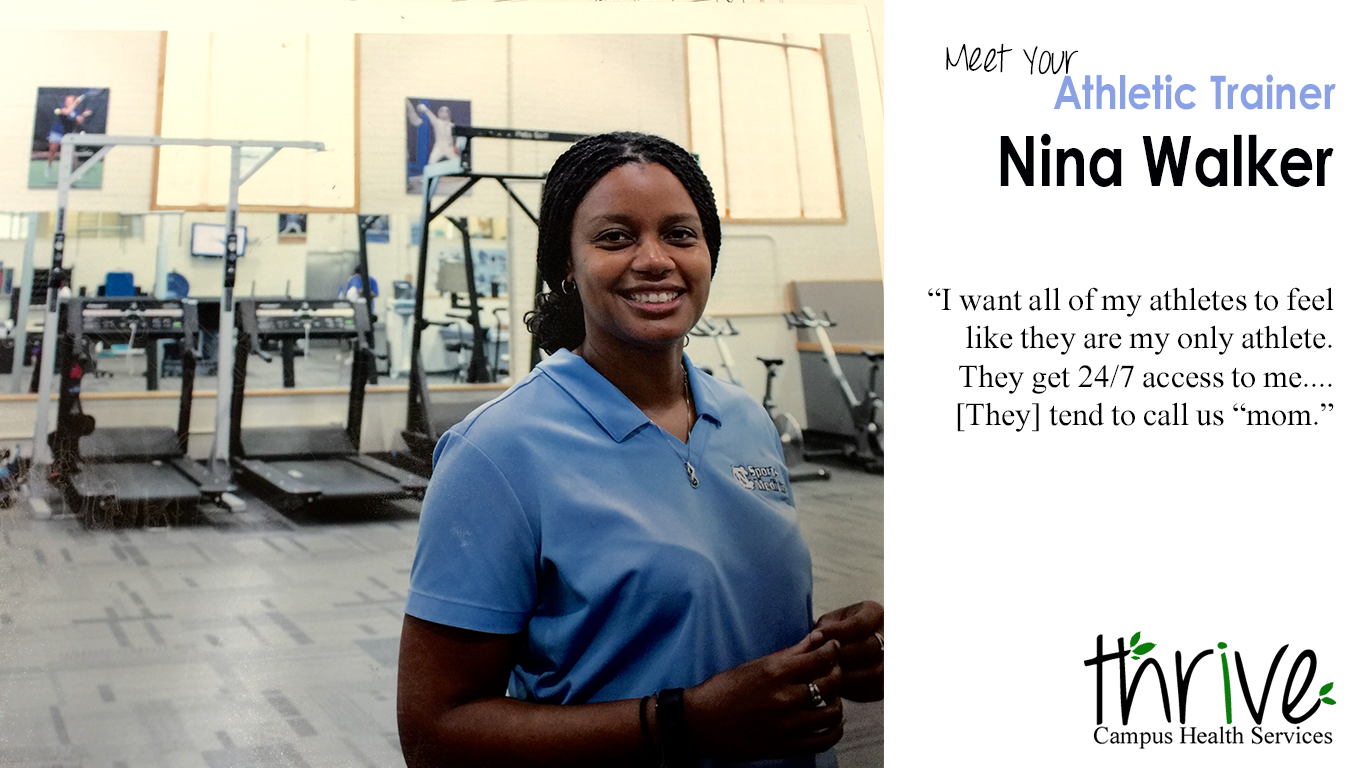 Meet Your Athletic Trainer - Nina Walker