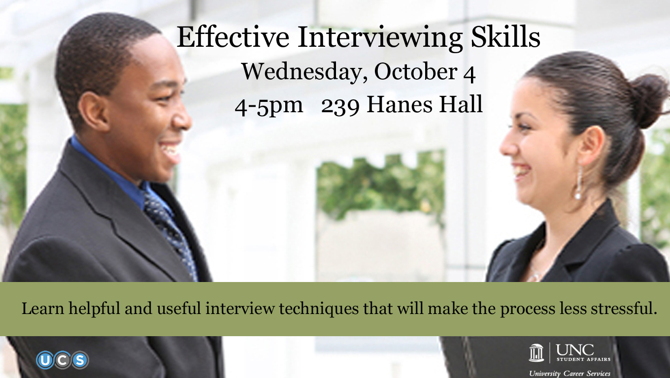 Effective Interviewing Skills 