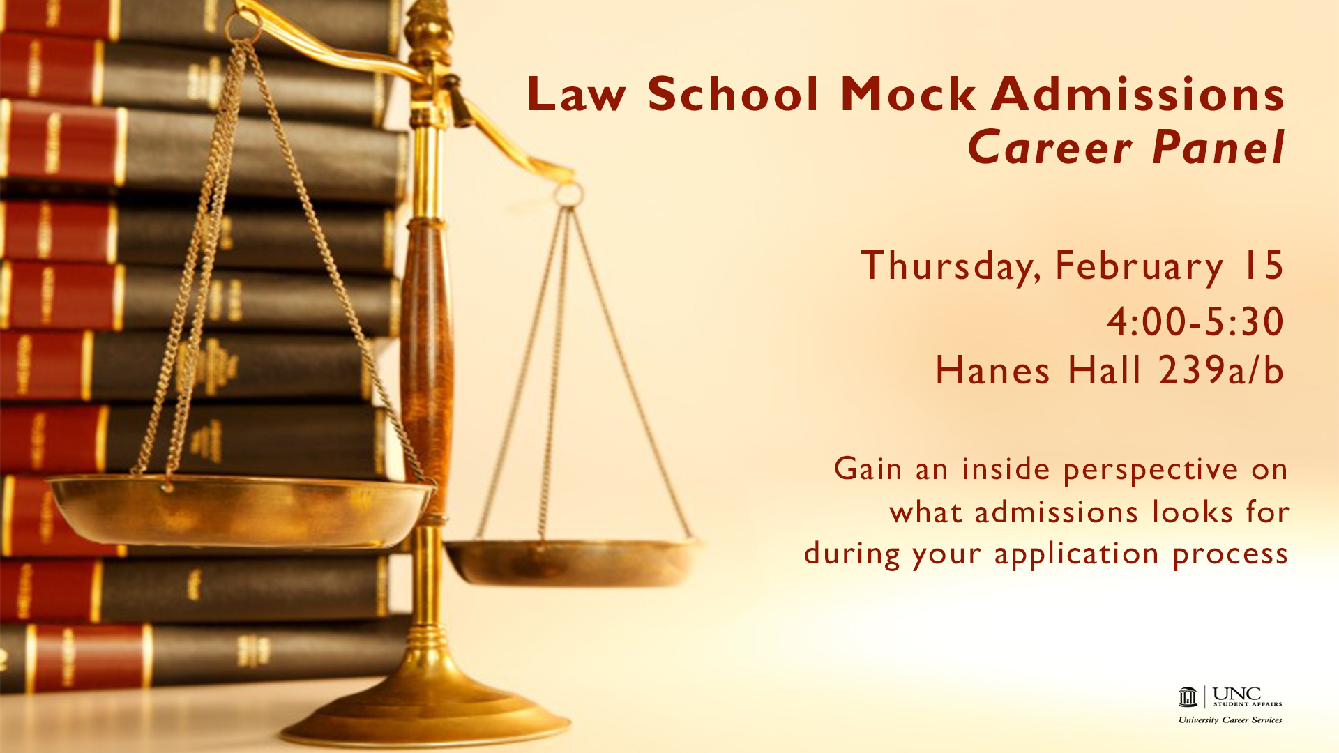 Law School Mock Admissions Panel