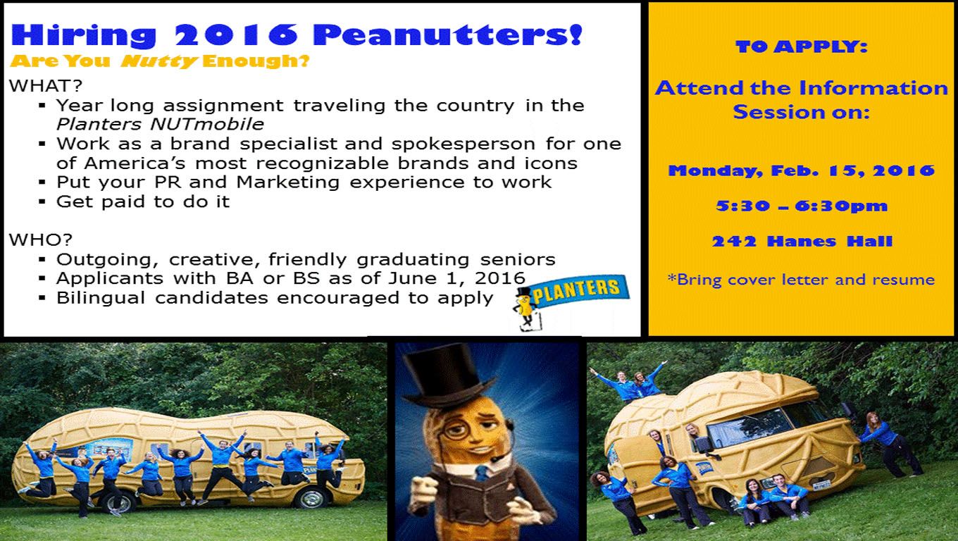 Hiring 2016 Peanutters