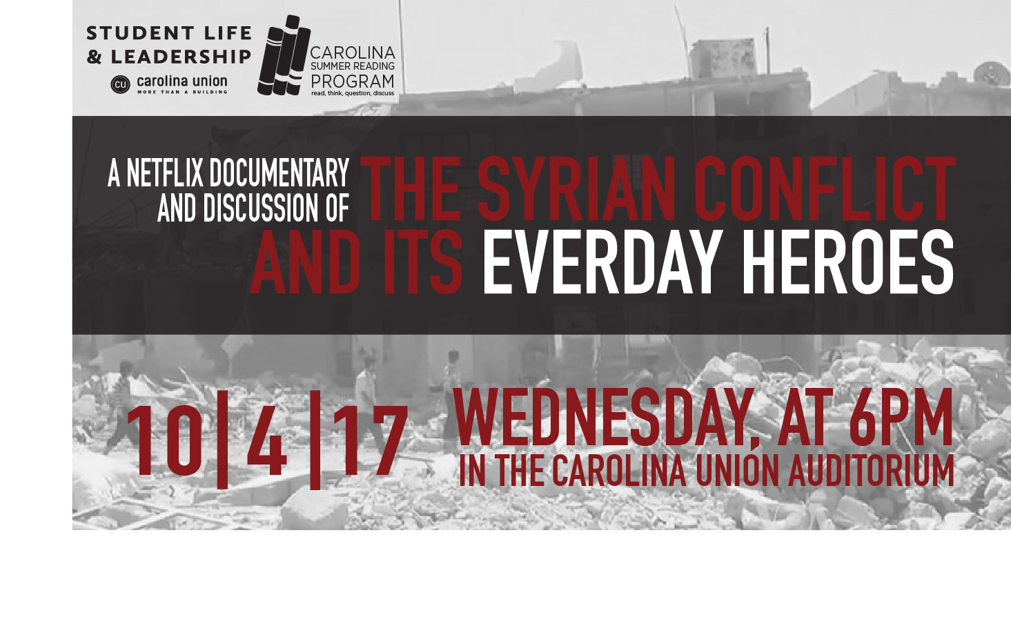 SLL Syrian Conflict Documentary & Discussion